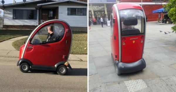 Това е 4-колесен мобилен скутер, произвеждан в Канада. Има покрив за защита от слънчева светлина и е подходящ за разходка из града. Захранва се от батерии 12V и 75Ah. Теглото е 238 кг. 